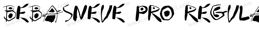 bebasneue pro regula字体转换